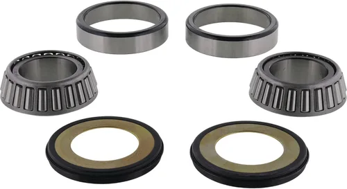 Miniatura 2 de All Balls Racing 22-1024 - Kit de juntas de rodamiento de vástago de dirección compatible con/repuesto para BMW Hyosung Sherco Suzuki Yamaha