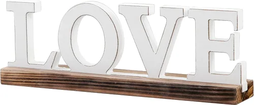 Miniatura 9 de Letreros rústicos de barra de café para decoración de mesa de 16 pulgadas, hecho a mano, acabado envejecido, blanco, letrero de madera para estación
