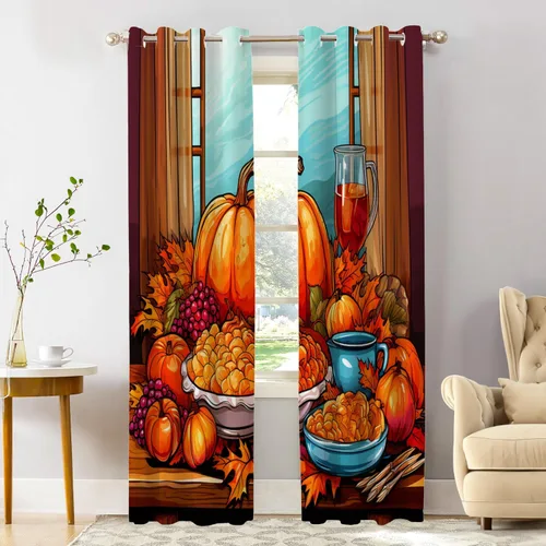 Miniatura 12 de Shrahala Cortinas de nivel de chakras con mandala beige para ventanas de cocina, paneles de cortina de ventana de mandala multicapa de poliéster