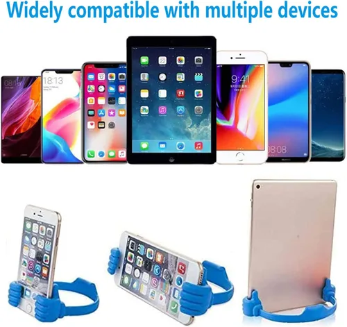 Miniatura 6 de Kinizuxi Soporte de Pulgar para Celular de Escritorio para Navidad, Soporte Universal Flexible para Celular para Soporte de Tableta, Soporte