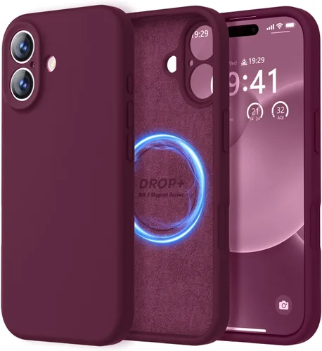 Miniatura 209 de LOVE 3000 Compatible con Funda para iPhone 15, [Cámara de Cobertura Completa de Silicona Suave] [Protección contra Caídas de 8 pies], Forro de Negro