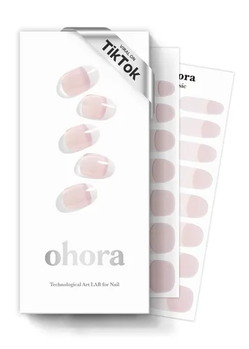 Miniatura 17 de ohora Tiras de uñas de gel semicuradas (N Snatched), azul, estampadas, funcionan con cualquier lámpara UV/LED, calidad de salón, larga duración, N