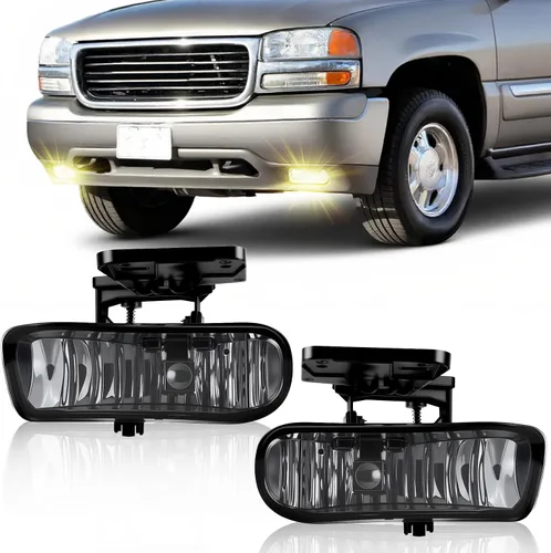 Miniatura 27 de Fog Lights Compatible With 2013 2014 2015 Ford Explorer Front Bumper Driving Lamp Assembly Clear Lens