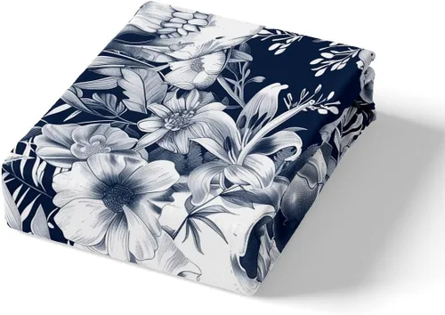 Miniatura 4 de Erosebridal Juego de funda de edredón con diseño de hojas y mono para niños, funda de edredón de animales divertidos, tamaño individual para niños