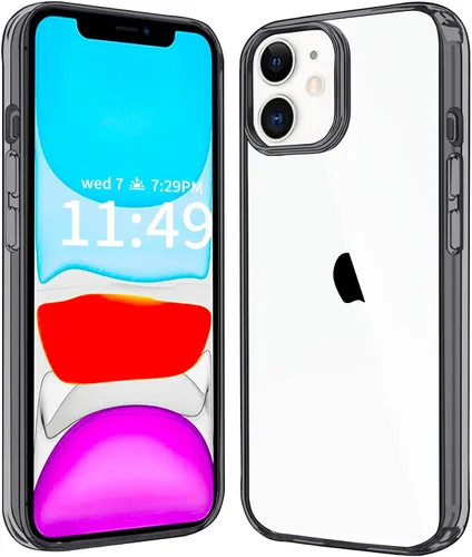 Miniatura 11 de JJGoo Compatible con iPhone 11 Funda transparente, transparente a prueba de golpes, delgada, antiarañazos, carcasa protectora de policarbonato duro