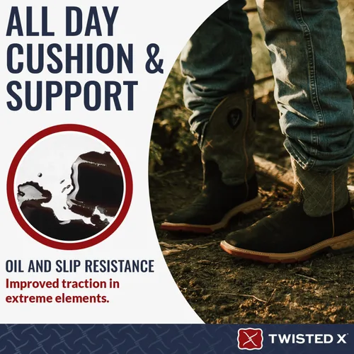 Miniatura 4 de Twisted X Men's Cellstretch Western Boot Broad Square Toe - Mxb0002