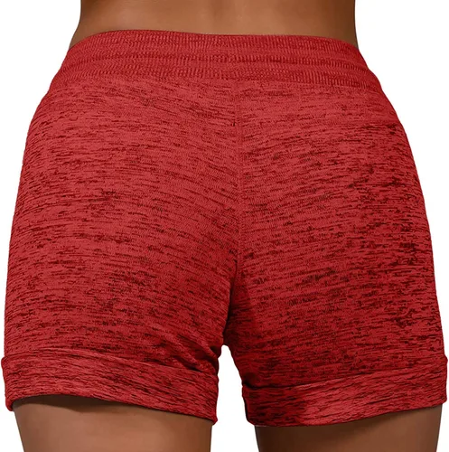 Miniatura 5 de Pantalones cortos de vendaje para mujer, pantalones cortos estampados con bolsillos, pantalones sueltos casuales para mujer, tops de manga corta