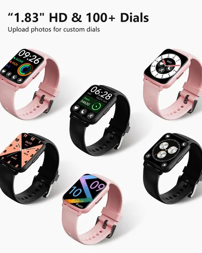 Miniatura 11 de DIVElink Relojes inteligentes para hombres y mujeres, rastreador de actividad física con monitor de frecuencia cardíaca, IP68, impermeable, más