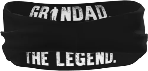 Miniatura 5 de Grandad The Man The Myth The Legend Headband for Men Women Sports Sweatband for Fitness Exercise Moisture Wicking Running Yoga Hairbands
