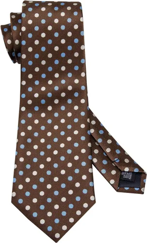 Miniatura 69 de Barry.Wang Corbatas de seda para hombre, diseño de lunares, gemelos cuadrados de bolsillo, gemelos para negocios, boda