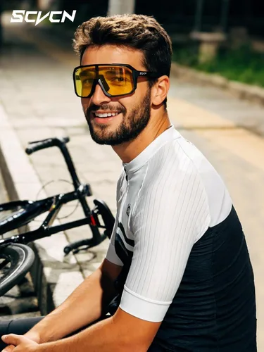 Miniatura 4 de SCVCN Night Vision Driving Glasses Anti Glare Polarized Yellow Lens Women Men Goggles Sport Sunglass Bicycle MTB
