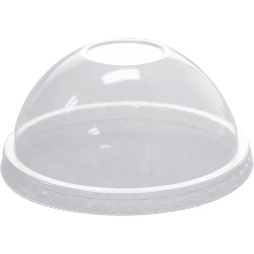 Karat C-HDL662-A-NH Tapas de cúpula de 3.622 in (sin agujero) para tazas de postre Karat y tazas frías, para tazas de 9 o 12 onzas, caja de 1000