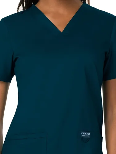 Miniatura 3 de Workwear Revolution Mujeres Scrubs Top V-cuello WW620
