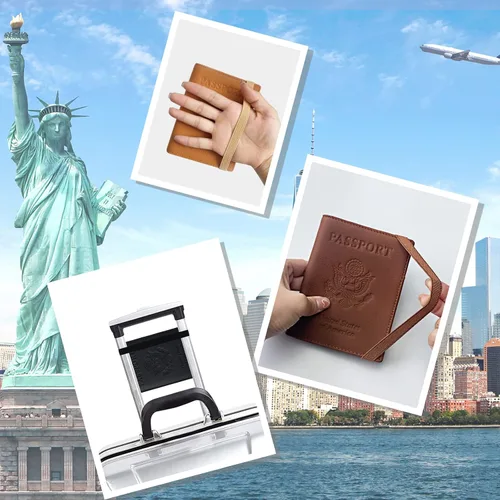 Miniatura 4 de carteras para pasaporte, A-verde, Classic