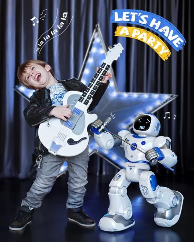 Miniatura 6 de Ruko 1088 - Robot inteligente para niños, gran robot interactivo programable con control remoto, control por aplicación, regalo de cumpleaños