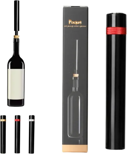 Abridor de vino, abridor de vino MIni, bomba de presión de aire portátil de bolsillo de viaje, abrebotellas de vino, Porta de viaje para el hogar,