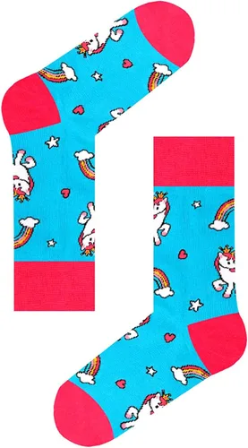 Miniatura 5 de Zmart Paquete de calcetines de animales para niñas, regalos de llama y unicornio, calcetines de corgi y pollo, 5 pares para niños