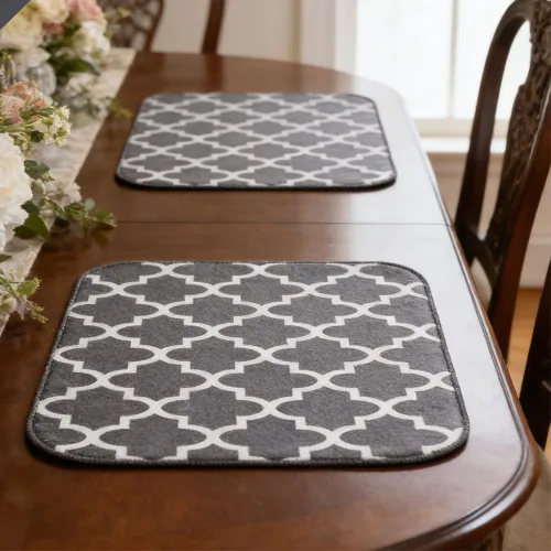Miniatura 13 de Tapete de microfibra absorbente y reversible para secado de platos, para cocina, 18 x 24 pulgadas