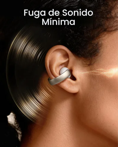 Miniatura 6 de Soundcore AeroClip de Anker, Auriculares de oído abierto, Auriculares de clip, Comodidad adaptativa, Llamadas claras con 4 micrófonos y AI, Ajuste