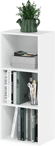 Miniatura 39 de Furinno - Estantería abierta reversible de 5 cubos, color blanco y rosado, 11069WH/PI Blanco/Rosa