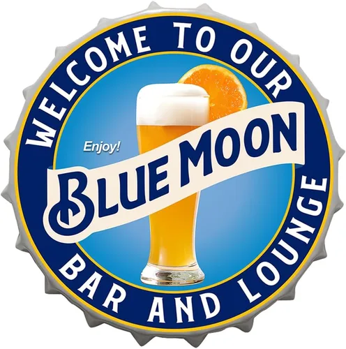 Miniatura 3 de mokarier Letrero decorativo con texto en inglés "Welcome to Our Bar and Lounge", tapas de metal para botellas, letreros de lata, cafetería, cerveza