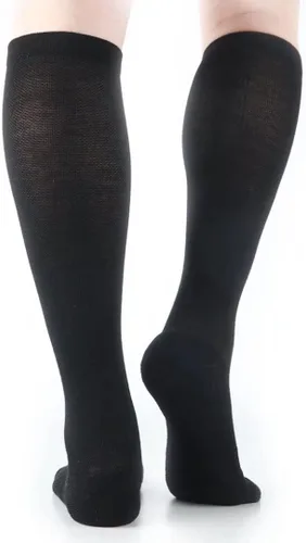 Miniatura 5 de JAVIE Calcetines de compresión de lana merino ultra cálidos para hombres y mujeres, calcetines acolchados para correr, ciclismo, viajes