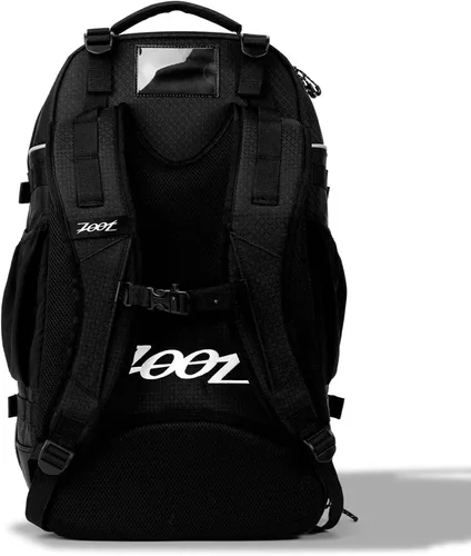 Miniatura 4 de Zoot Ultra Tri Bag, mochila de transición de triatlón con almacenamiento húmedo para hombres y mujeres atletas, día de carrera, viajes y tren, negro