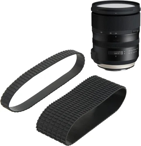 Miniatura 4 de Fydun Lente Zoom Grip Anillo de goma Lente Agarre de enfoque Anillo de goma Reemplazo de alto rendimiento para Tamron SP 24‑70mm F/2.8 Di VC USD A007