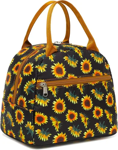 Miniatura 14 de Bolsa de almuerzo aislada FlowFly - Bolsa de asas organizadora para mujeres/hombres, Alpaca