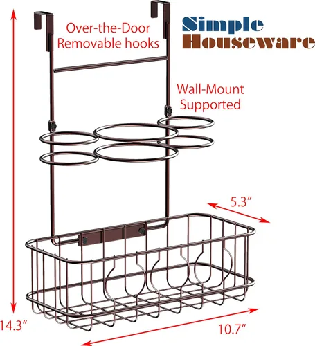 Miniatura 2 de Simple Houseware secador de pelo y herramientas de estilo organizador