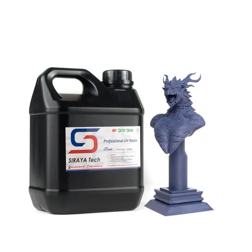 Miniatura 15 de Siraya Tech Resina de impresora 3D rápida similar a ABS de 405 nm, curado UV, no frágil, alta precisión, líquido de impresión 3D, resina