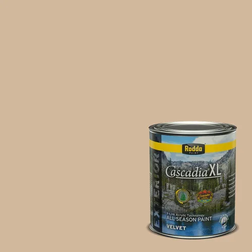 Miniatura 144 de Rodda Paint CASCADIA XL Pintura e imprimación satinada exterior en uno, cuarto de galón, abulón