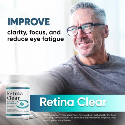 Miniatura 7 de Suplemento de apoyo para la visión, fórmula de salud ocular con luteína, zeaxantina, quercetina, vitamina A, zinc y arándano, apoya la claridad