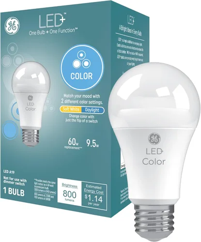 GE Lighting Series GE - Altavoz LED de repuesto para interiores (luz blanca), color blanco