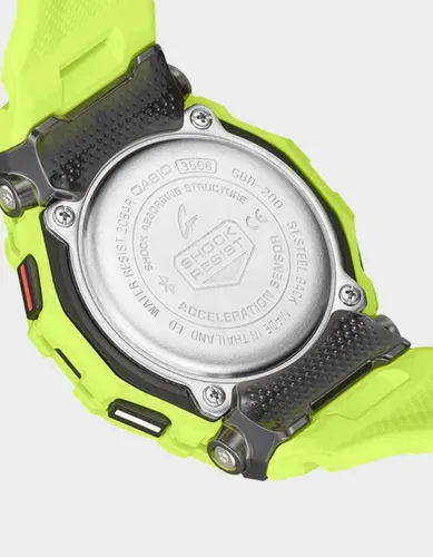 Miniatura 3 de Casio G-Shock G-Squad Move Reloj de fitness con correa de resina verde lima conectada digital GBD200-9 Digital