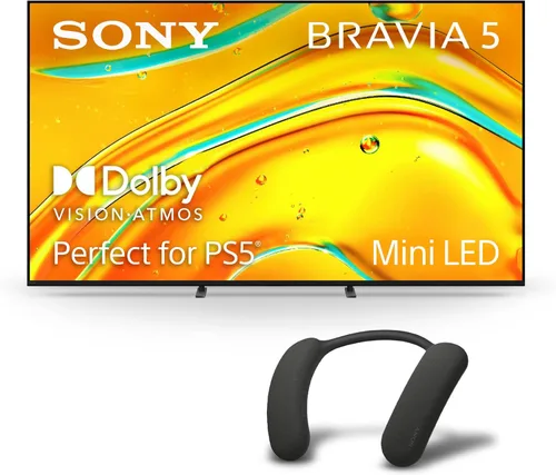 Miniatura 11 de Sony BRAVIA 5 TV inteligente Mini LED 4K de 55 pulgadas (K-55XR50) y barra de sonido BRAVIA Theater Bar 8 de 11 altavoces con Dolby Atmos