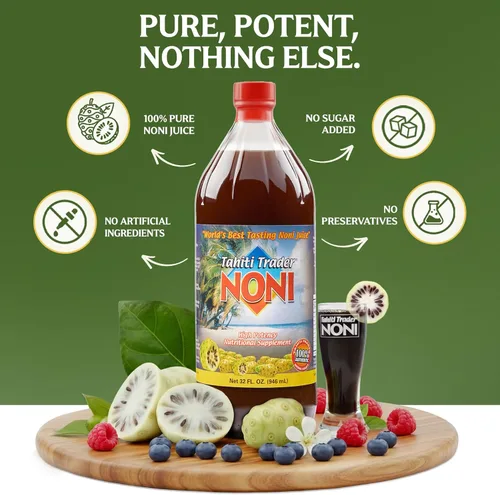 Miniatura 3 de Jugo de noni orgánico 100 puro – Fórmula original de jugo Fruta natural de noni y extracto de hoja de noni Sin OMG, sin aditivos artificiales