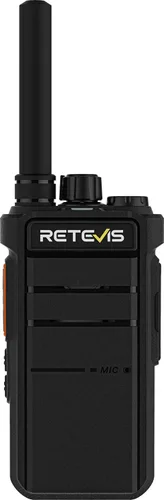 Miniatura 12 de Retevis RB26H Walkie Talkies de largo alcance con auricular, radio de 2 vías con cargador de 6 vías, pantalla oculta, 21 horas, NOAA, capacidad