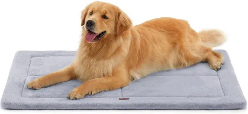 Miniatura 40 de Made4Pets Cojín Cama para Jaula de Perros Medianos y Grandes, Lavable y Reversible, Tapete Antideslizante para Perrera para un Sueño Acogedor, Cama
