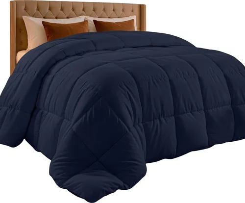 Miniatura 11 de Utopia Bedding - Juego de edredones de plumón con inserción de edredón acolchado con esquinas y pestañas, edredones alternativos cosidos en caja