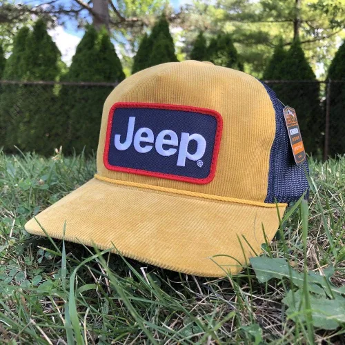 Miniatura 3 de Jeep Gorra Richardson Troutdale de alta calidad, color dorado, azul marino