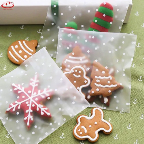 Miniatura 3 de Searik Bolsas autoadhesivas para galletas con sello de 4 x 6 pulgadas, bolsas de plástico de celofán individuales de 4 mils, para bodas, fiestas