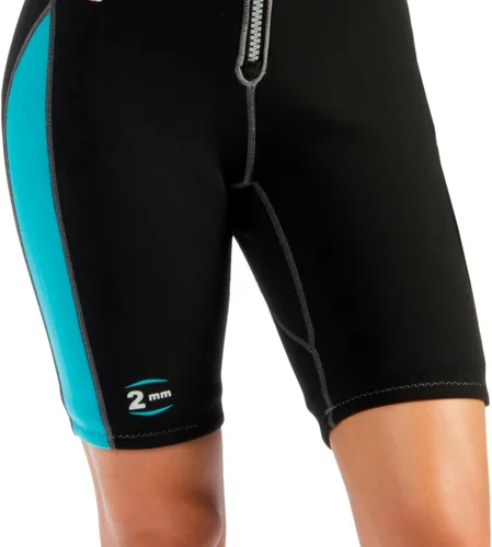 Miniatura 8 de Cressi Lido Corto, Negro/Aguamarina, L (L/4)