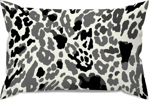 Miniatura 105 de ArogGeld Funda de almohada para sofá, guepardo y leopardo, estampado de leopardo, funda de cojín decorativa de granja para sala de estar