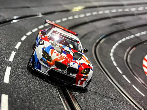 Miniatura 2 de Carrera 27698 BMW M6 GT3 Walkenhorst Motor Sport No.34 Escala 1:32 Ranura analógica Coche Carreras Vehículo Evolución Ranura Carreras de coches