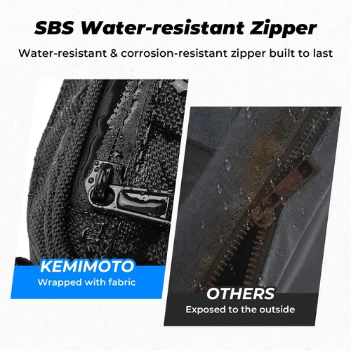 Miniatura 7 de Bolsa de almacenamiento triangular para barra de protección KEMIMOTO UTV, bolsa universal resistente al agua para techo/puerta/reposabrazos lateral