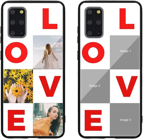 Miniatura 252 de Funda de teléfono personalizada para Samsung Galaxy S22+ / S22 Plus 5G, funda de TPU suave de vidrio templado antiarañazos personalizada con foto