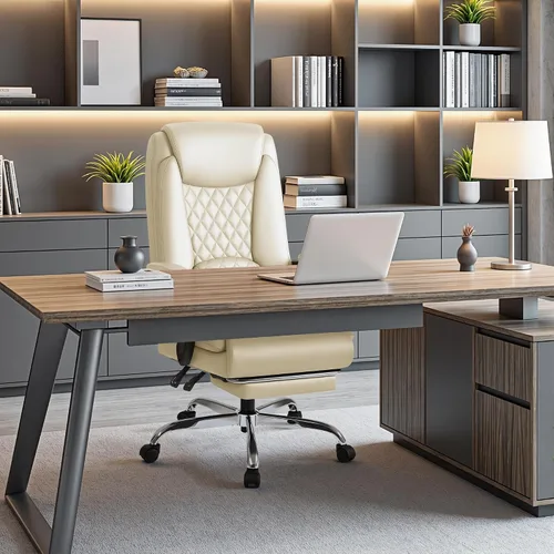 Miniatura 2 de Homall Silla ejecutiva de oficina en casa con soporte lumbar, silla de oficina ergonómica ajustable de respaldo alto de 400 libras, silla de oficina