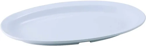 Miniatura 9 de Winco MMPR-6W - Plato redondo de melamina, 6.5 pulgadas, blanco (12 unidades), mediano
