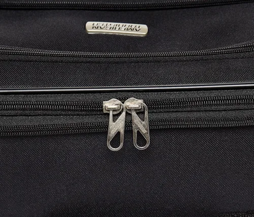 Miniatura 5 de American Tourister Pop Max - Maleta con ruedas giratorias, Negro), 115358-1041